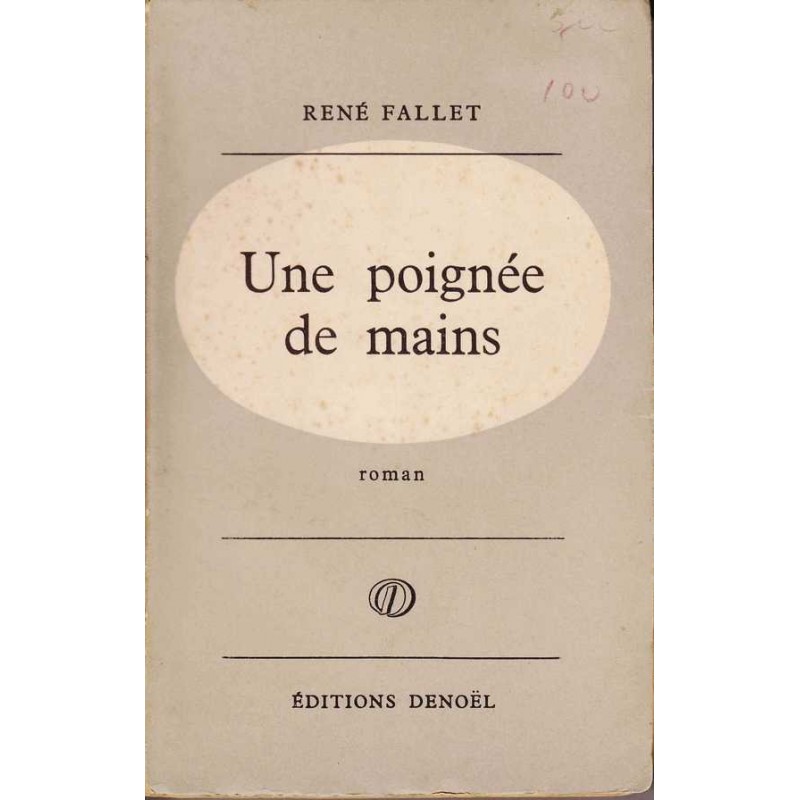 Une poignée de mains - René Fallet