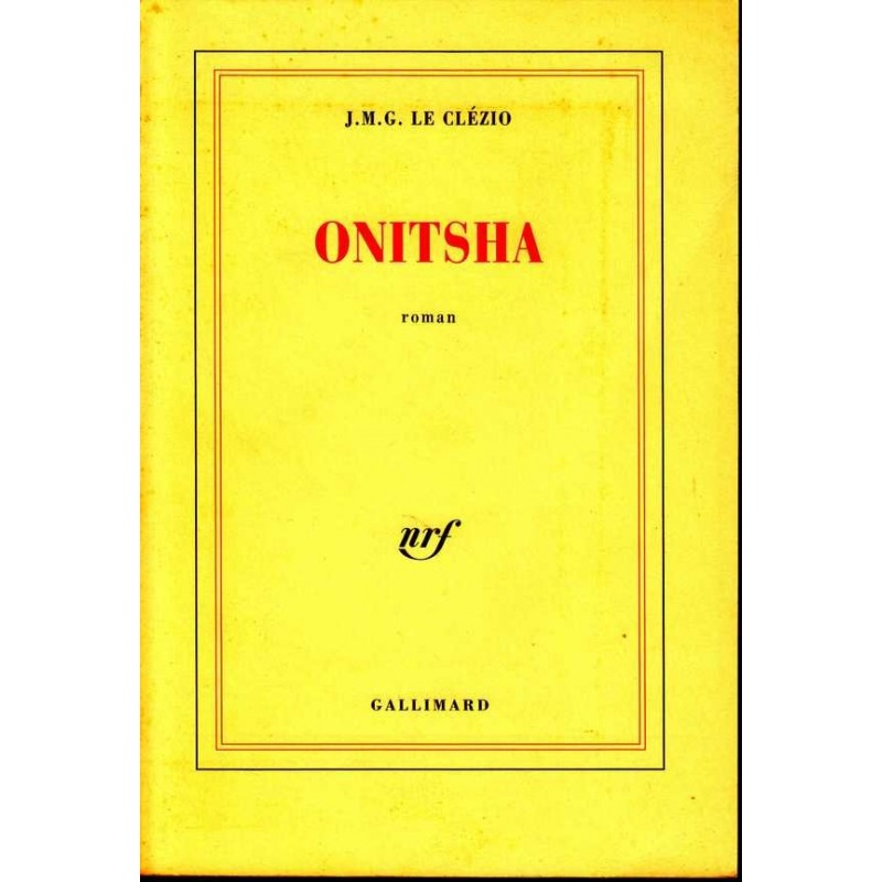 Onitsha - J. M. G. Le Clézio