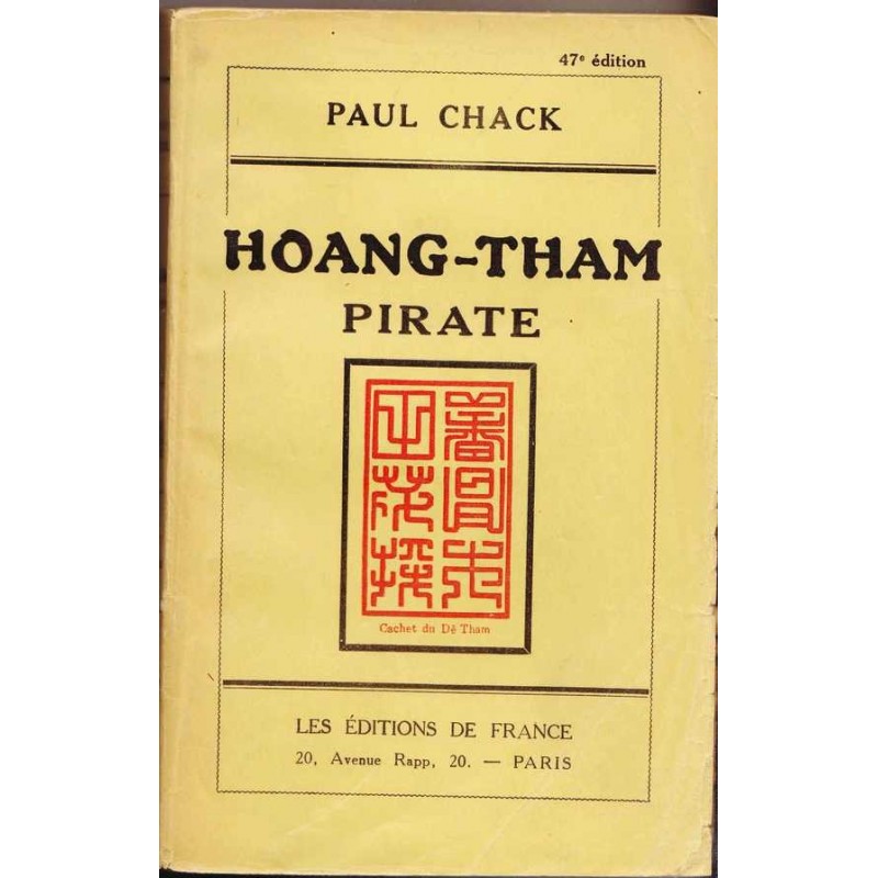 Hoang-Tham, pirate - Paul Chak