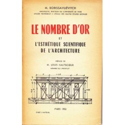 Le nombre d'or et l'esthétique scientifique de l'architecture
