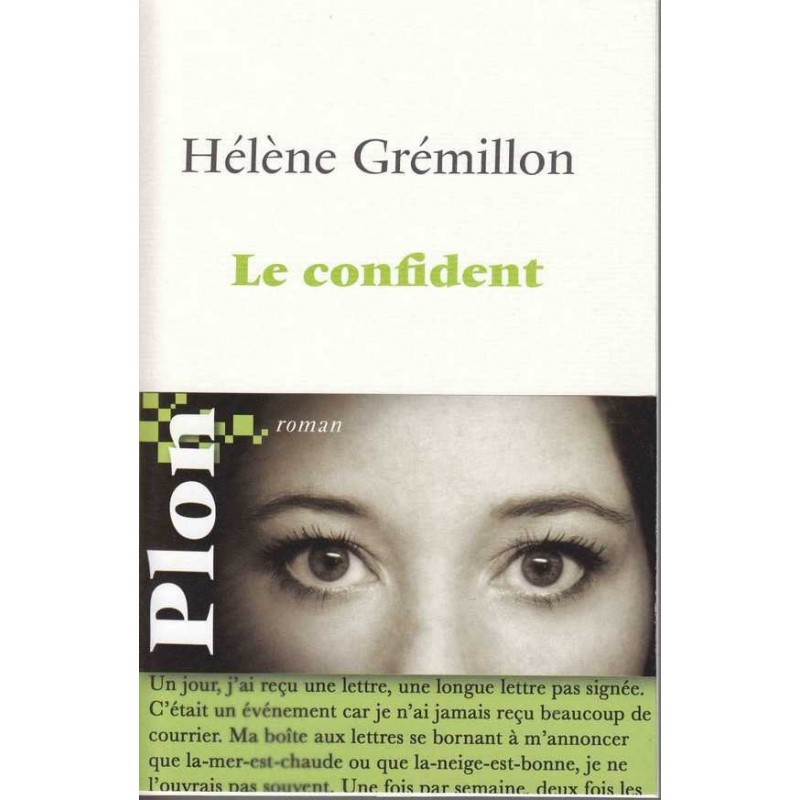 Le confident - Hélène Grémillon
