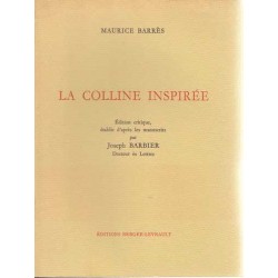 La colline inspirée - Maurice Barrès