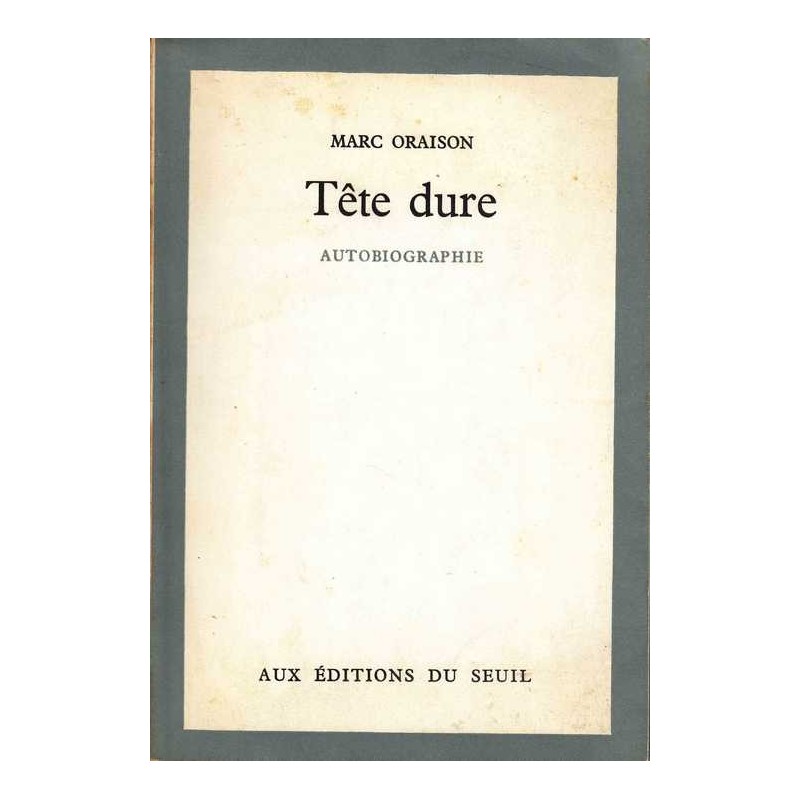 Tête dure - Marc Oraison