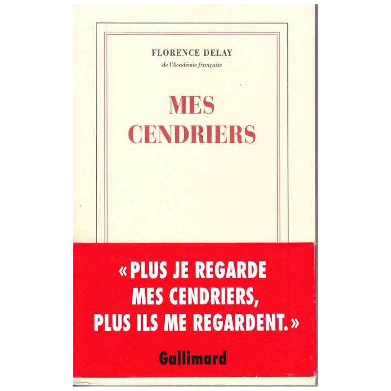 Mes cendriers - Florence Delay