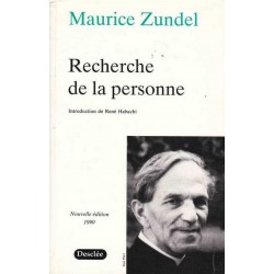 Recherche de la personne - Maurice Zundel
