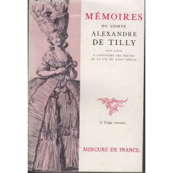Mémoires du comte Alexandre de Tilly
