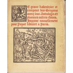 Le grant kalendrier et compost des Bergiers avecq leur astrologie