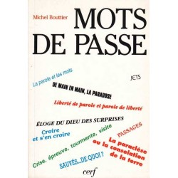 Mots de passe - Michel Bouttier