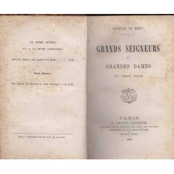 Grands seigneurs et grandes dames - Charles de Moüy