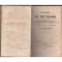 Souvenirs de jeunesse - Charles Nodier