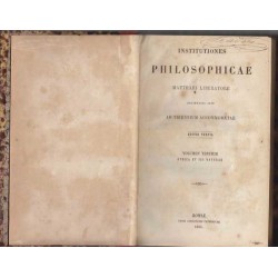 Institutiones philosophicae...