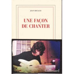 Une façon de chanter - Jean Rouaud