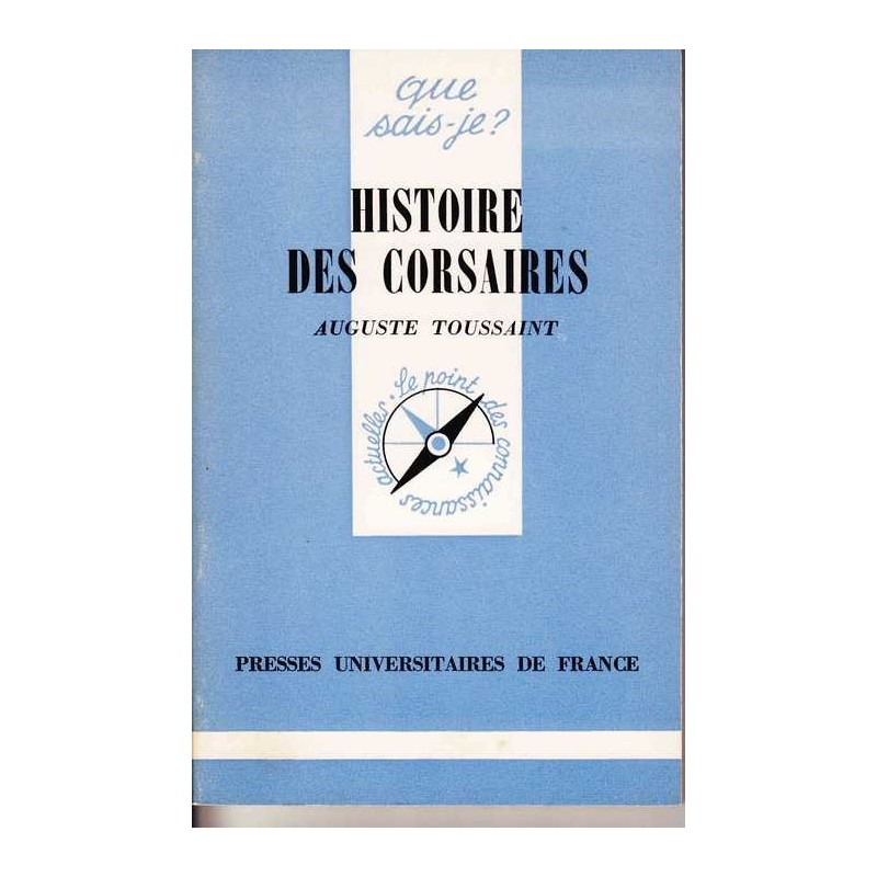 Histoire des corsaires - Auguste Toussaint