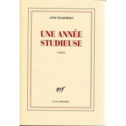 Une année studieuse - Anne Wiazemsky
