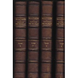 Histoire des français - Théophile Lavallée (4 volumes)