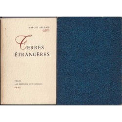Terres étrangères - Marcel Arland