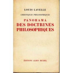 Panorama des doctrines philosophiques - Louis Lavelle