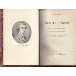 Le drame de Varennes - G. Lenotre