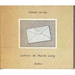 Lettres de Marik Loisy - Pierre Le-Tan
