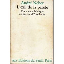 L'exil de la parole - André Neher