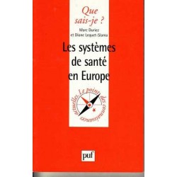 Les systèmes de santé en Europe - M. Duriez/D.Lequet-Slama