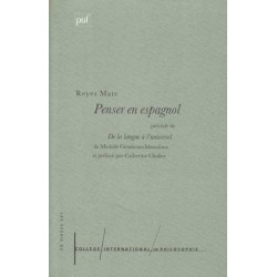 Penser en espagnol - Reyes Mate