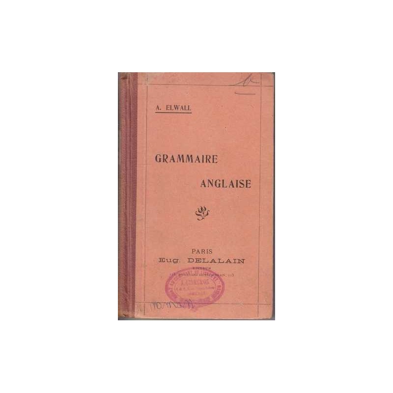 Eléments de la grammaire anglaise - Siret