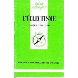 L'éclectisme - Jacques Billard