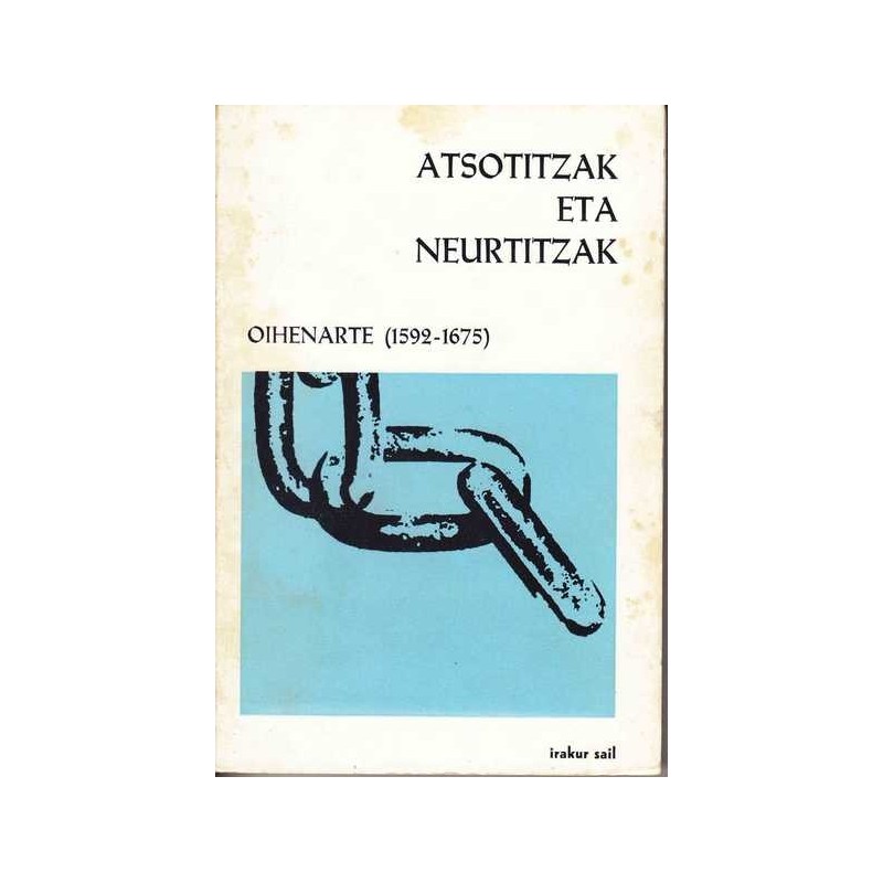 Atsotitzak eta neurtitzak - Oihenarte