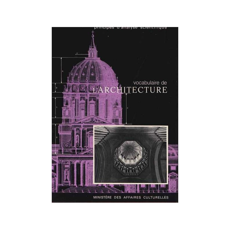Vocabulaire de l'architecture - J-M. Pérouse de Monclos