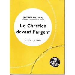 Le chrétien devant l'argent...