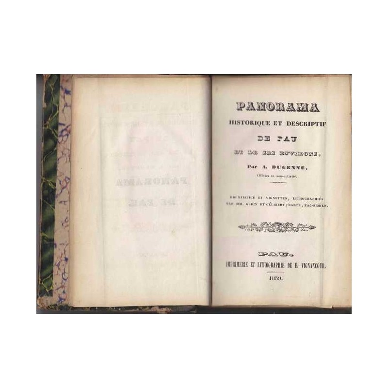 Panorama historique et descriptif de Pau et de ses environs