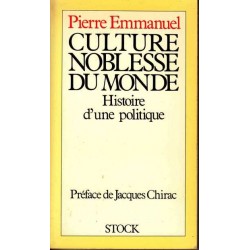 Culture, noblesse du monde - Pierre Emmanuel