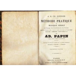 Méthode pratique de musique vocale - AD Papin
