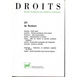 Droits n°21 : la fiction