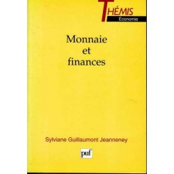 Monnaie et finances - Sylviane Guillaumont Jeanneney