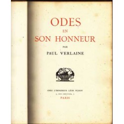 Odes en son honneur - Paul...